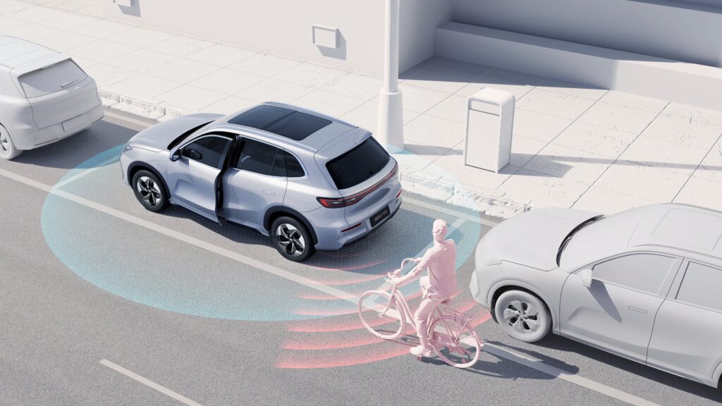 GEELY M AUTOMOCIÓN - E5 - ALERTA DE APERTURA DE PUERTAS