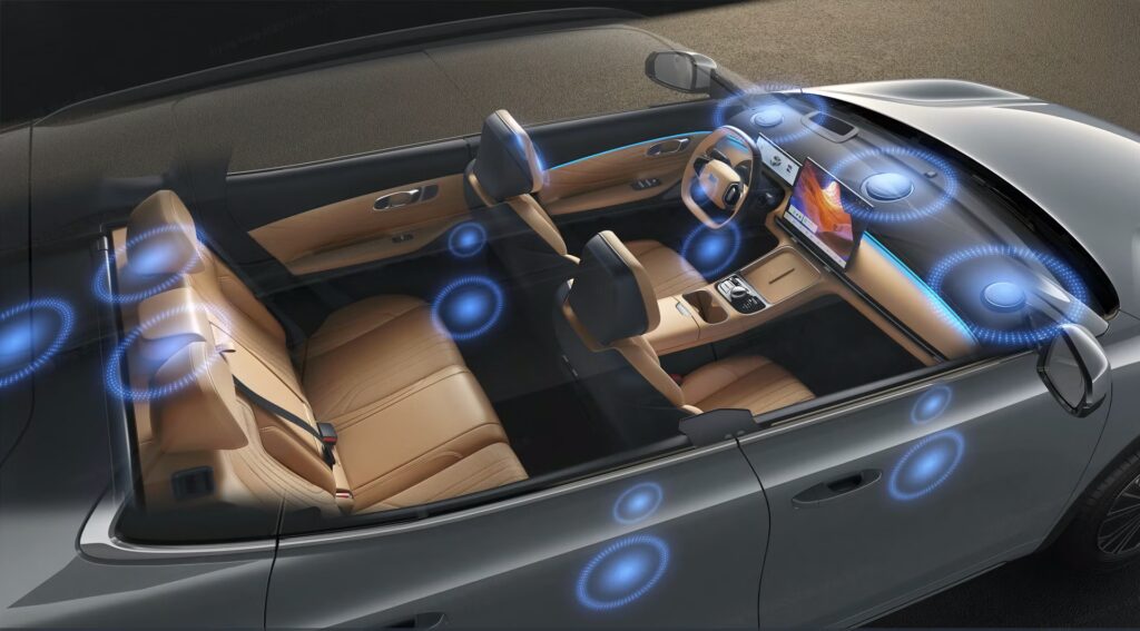 GEELY M AUTOMOCIÓN - EM-i - SISTEMA DE SONIDO FLYME