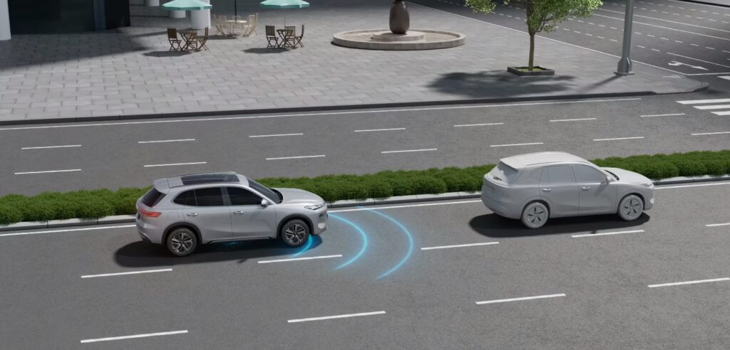 GEELY M AUTOMOCIÓN - EM-i - ASISTENCIA DE MITIGACIÓN DE COLISIÓN FRONTAL