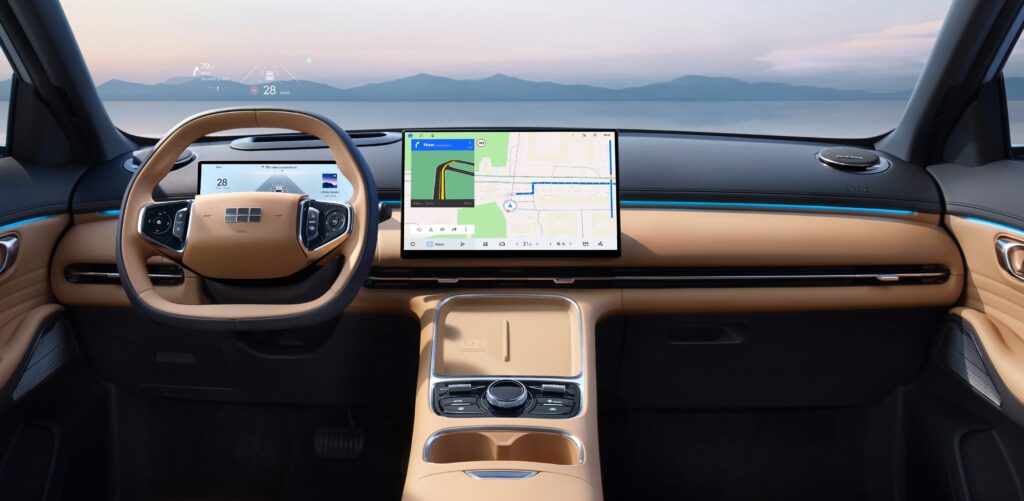 GEELY M AUTOMOCIÓN - STARRAY EM-I - interior Geely Starray EM-i tecnología híbrida enchufable