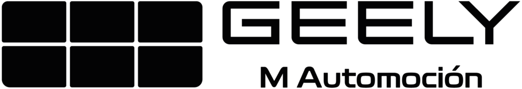GEELY M AUTOMOCIÓN - LOGO GEELY + TEXTO NEGRO